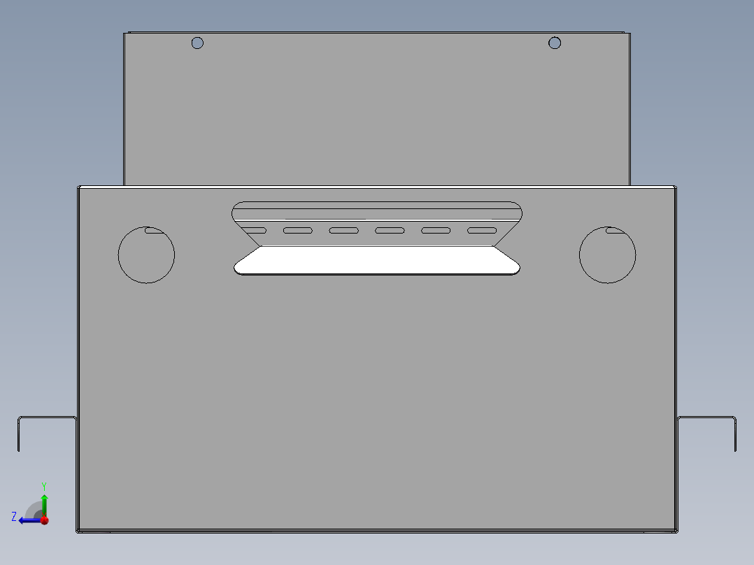 鱼缸上过滤右视图