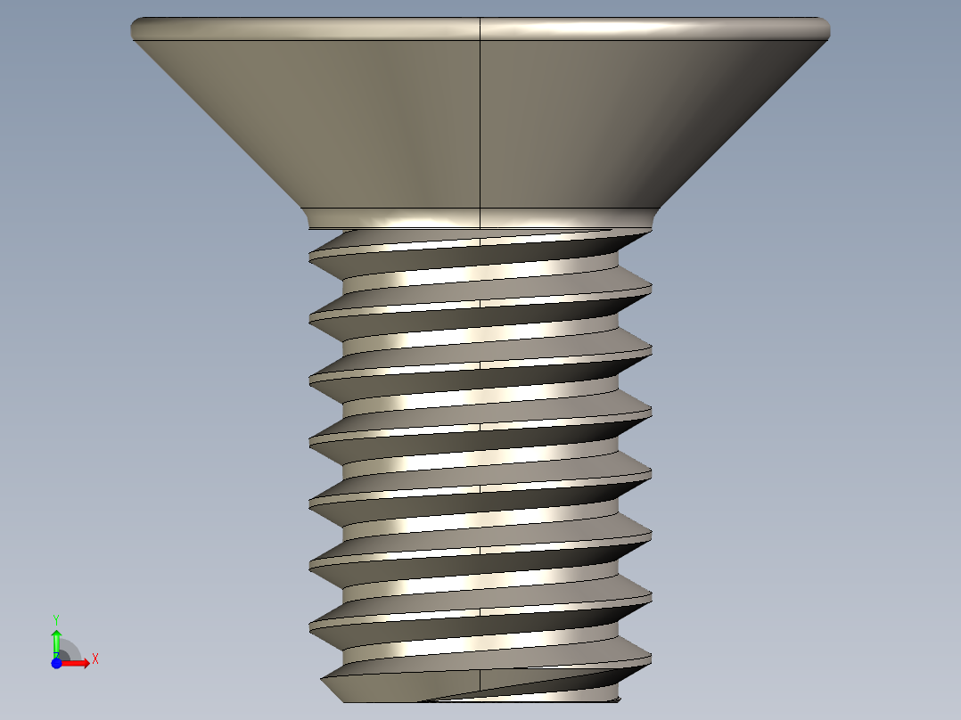 Screw_ISO_10642_M2x5_A2.STEP前视图