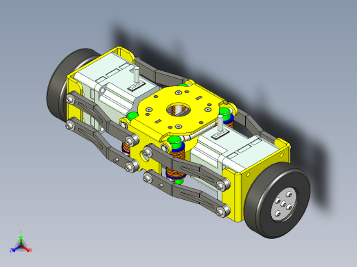 平衡车内部传动动力单元设计