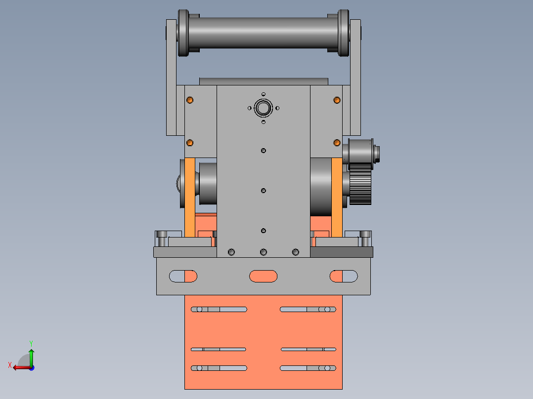 A2004819-材料供应冲压，伺服后视图