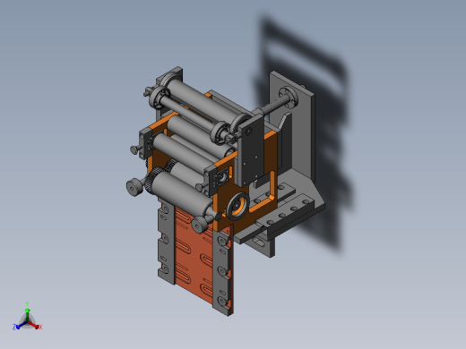 A2004819-材料供应冲压，伺服正等轴测缩略图