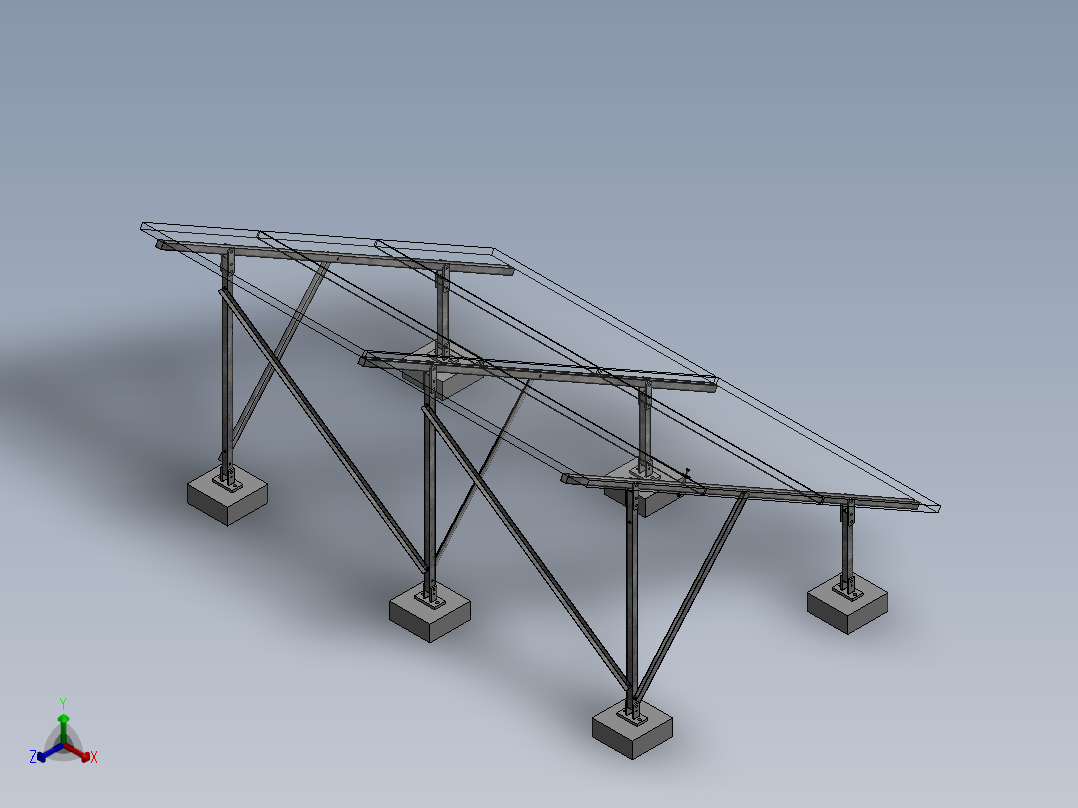 太阳能(25)正等轴测图