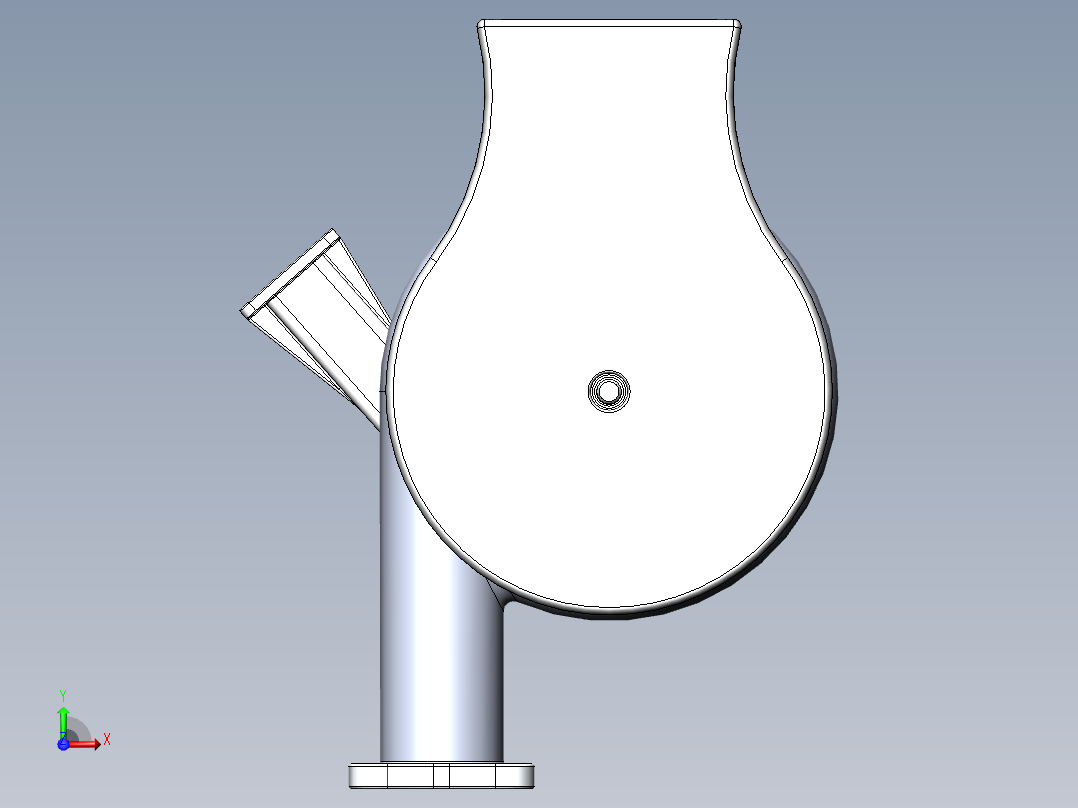 增压器(17)前视图