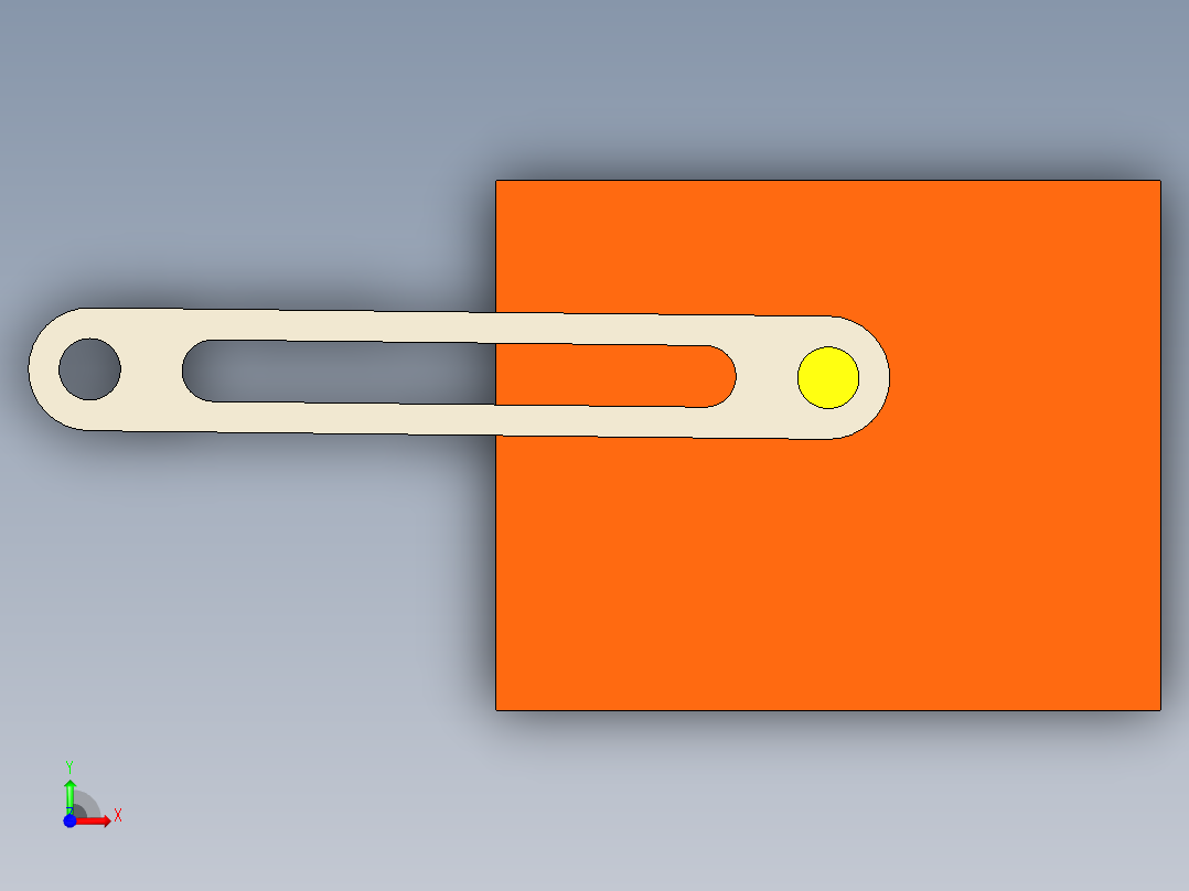 飞行组装前视图