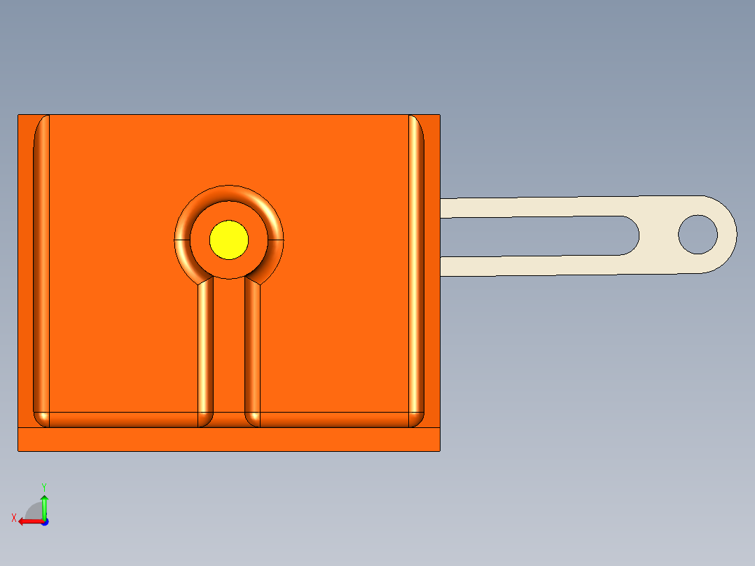 飞行组装后视图