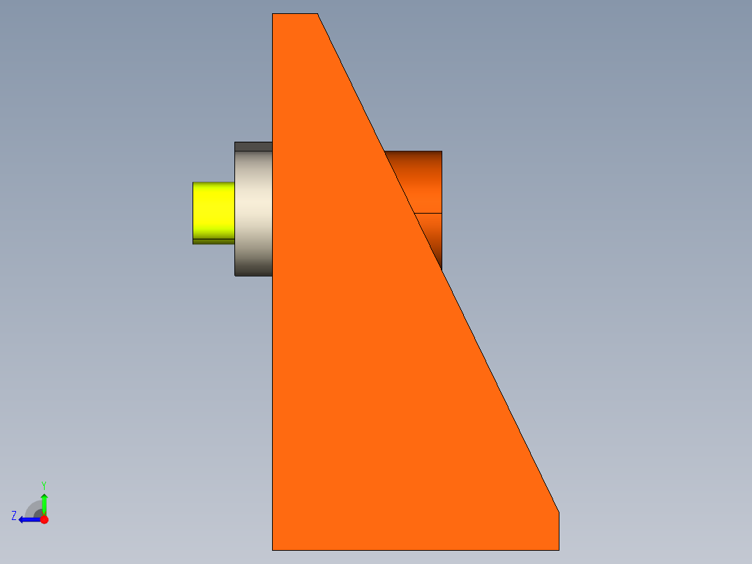 飞行组装右视图