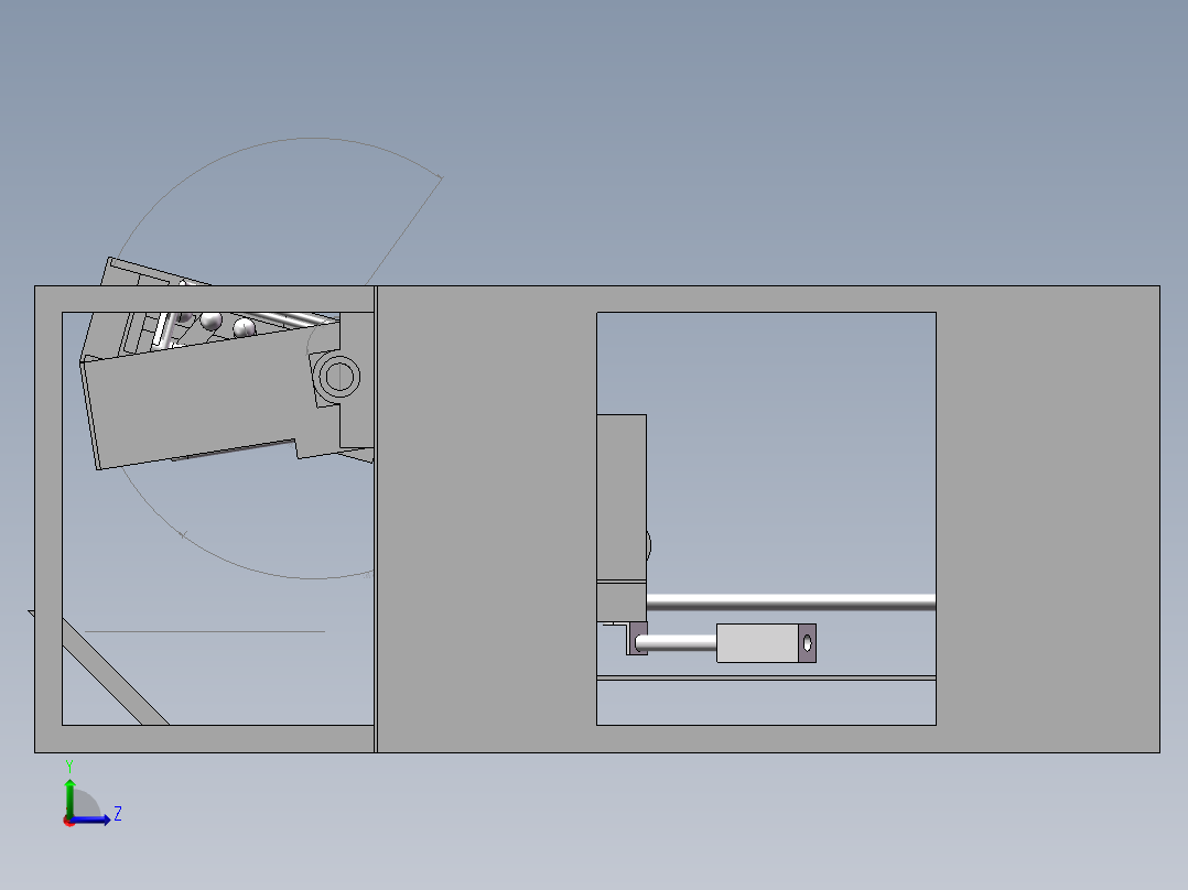 440618-全自动洗头机左视图