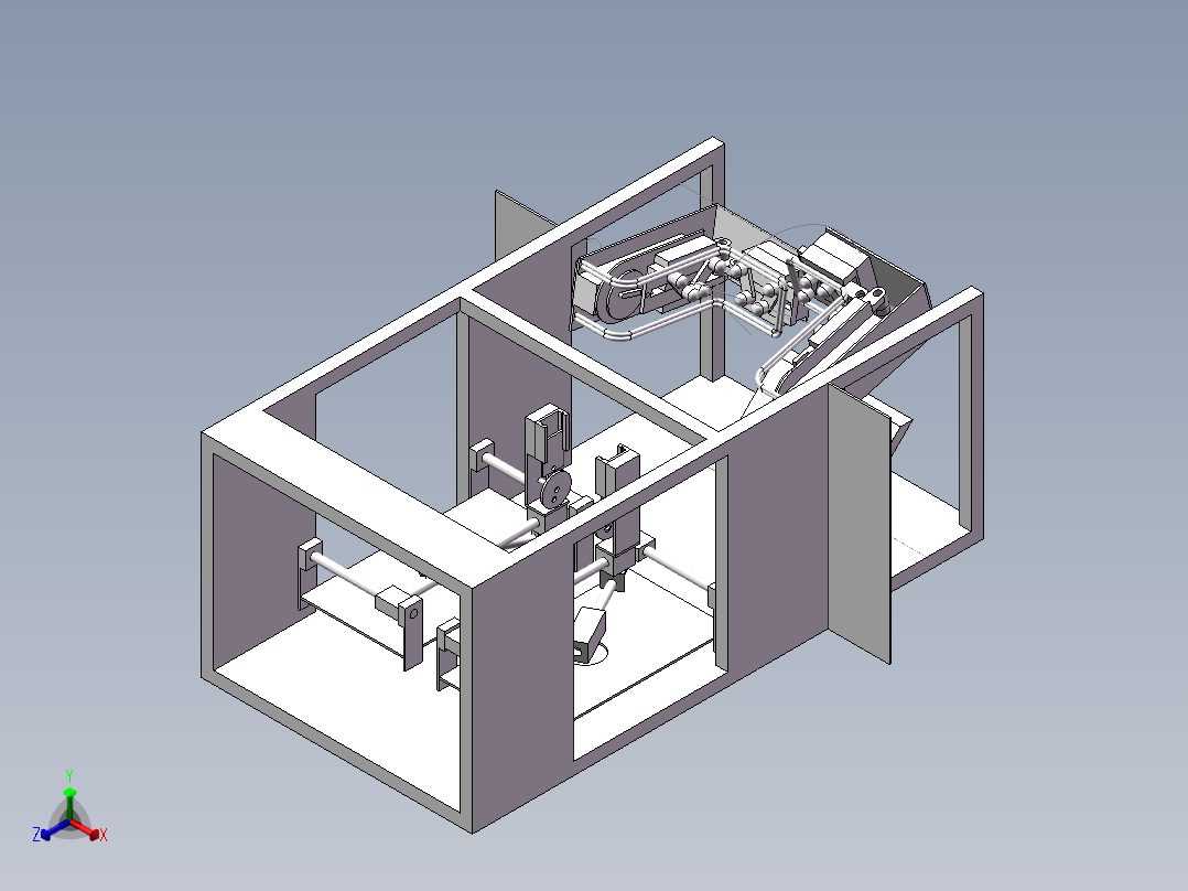 440618-全自动洗头机正等轴测图