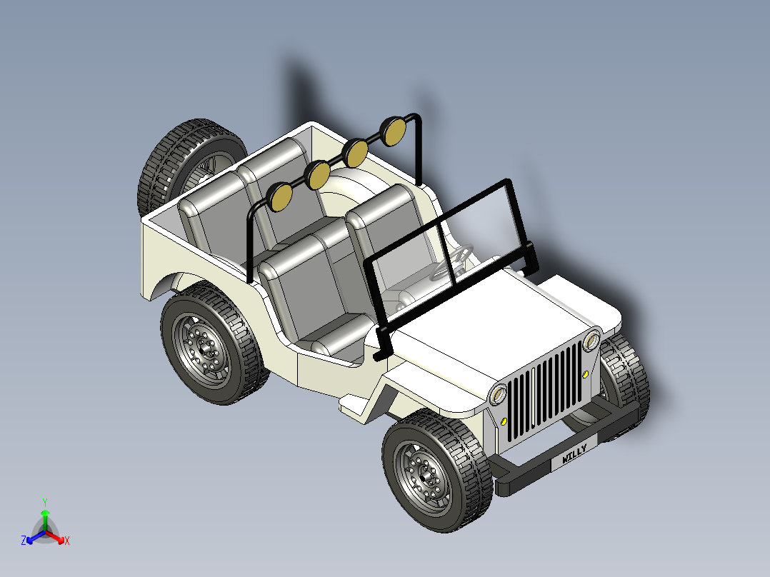 B2004418-威利吉普车