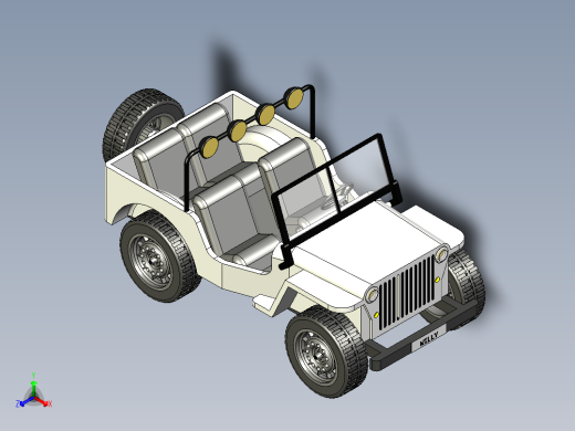 B2004418-威利吉普车
