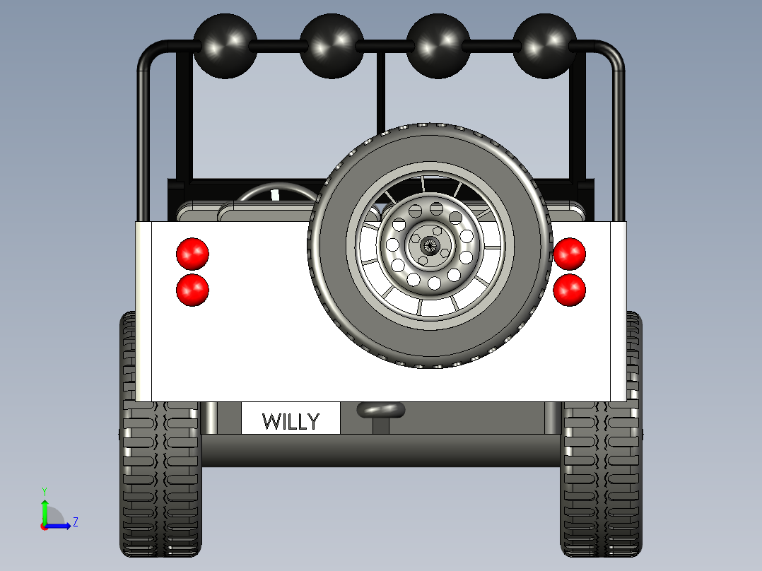 B2004418-威利吉普车左视图