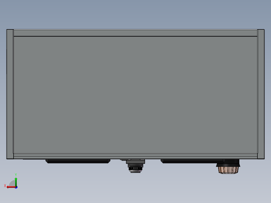 货架、危险气体瓶存放柜后视图