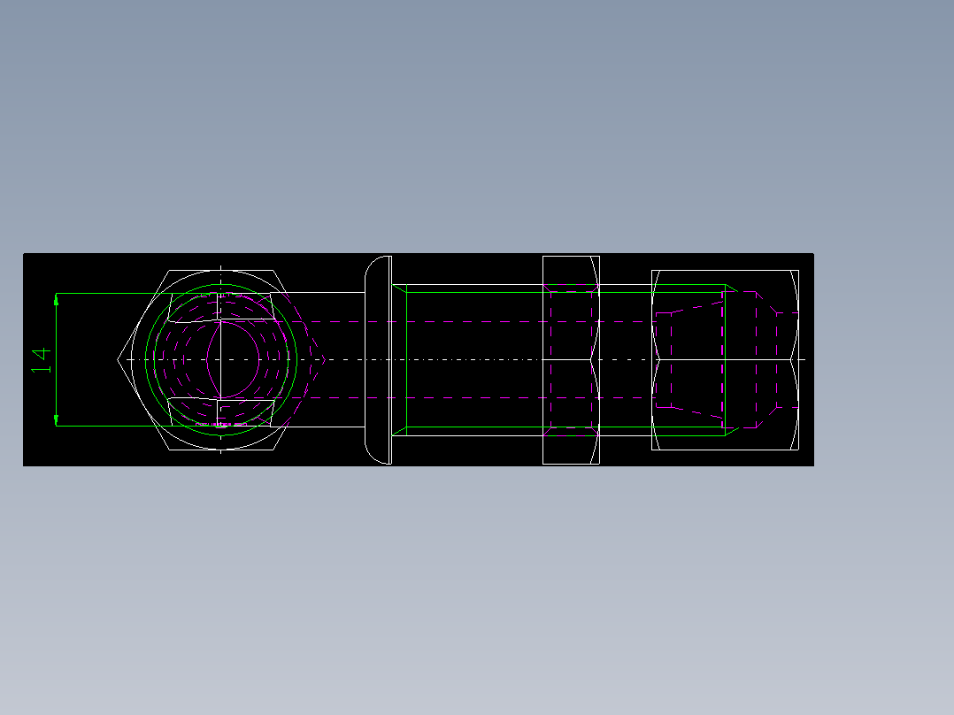 PARKER管接头EO Bulkhead elbow WSV10LCF(16)_top