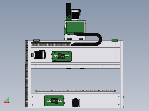 切削设备mini-cnc-80-65-20-v1-2-18323-模型格式为 sw stp后视缩略图