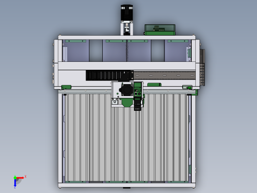 切削设备mini-cnc-80-65-20-v1-2-18323-模型格式为 sw stp俯视缩略图