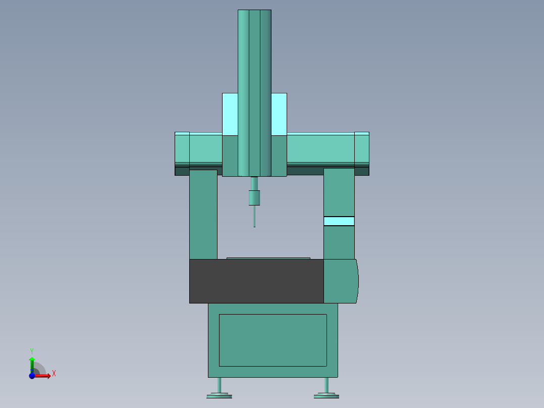 三坐标测量仪  sw18前视图