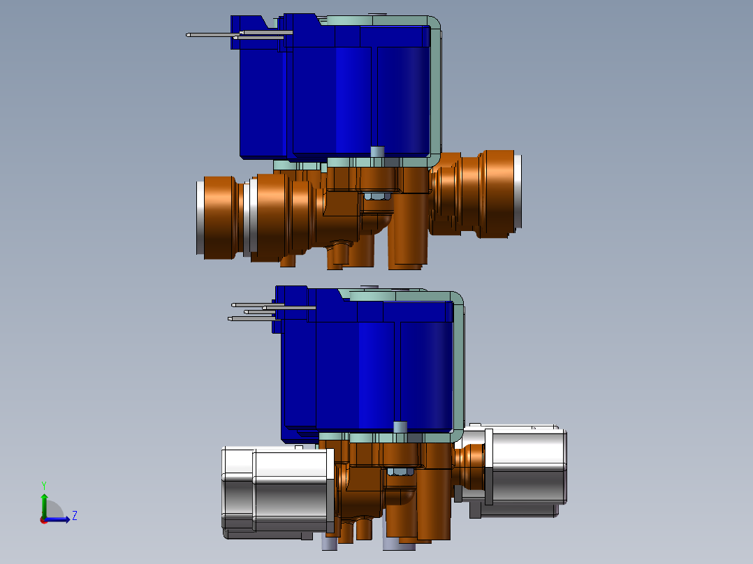 8款DSV28N-NC-D-024A-Q1-2路电磁阀NC干式088左视图