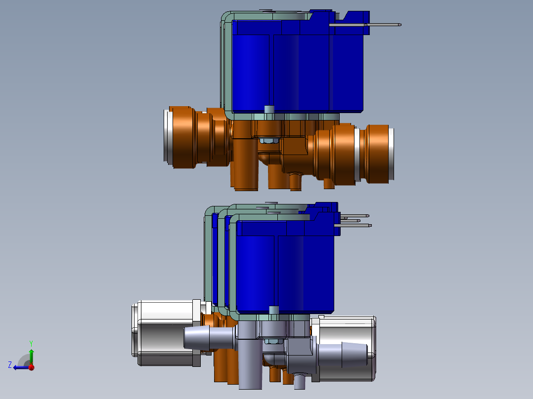 8款DSV28N-NC-D-024A-Q1-2路电磁阀NC干式088右视图