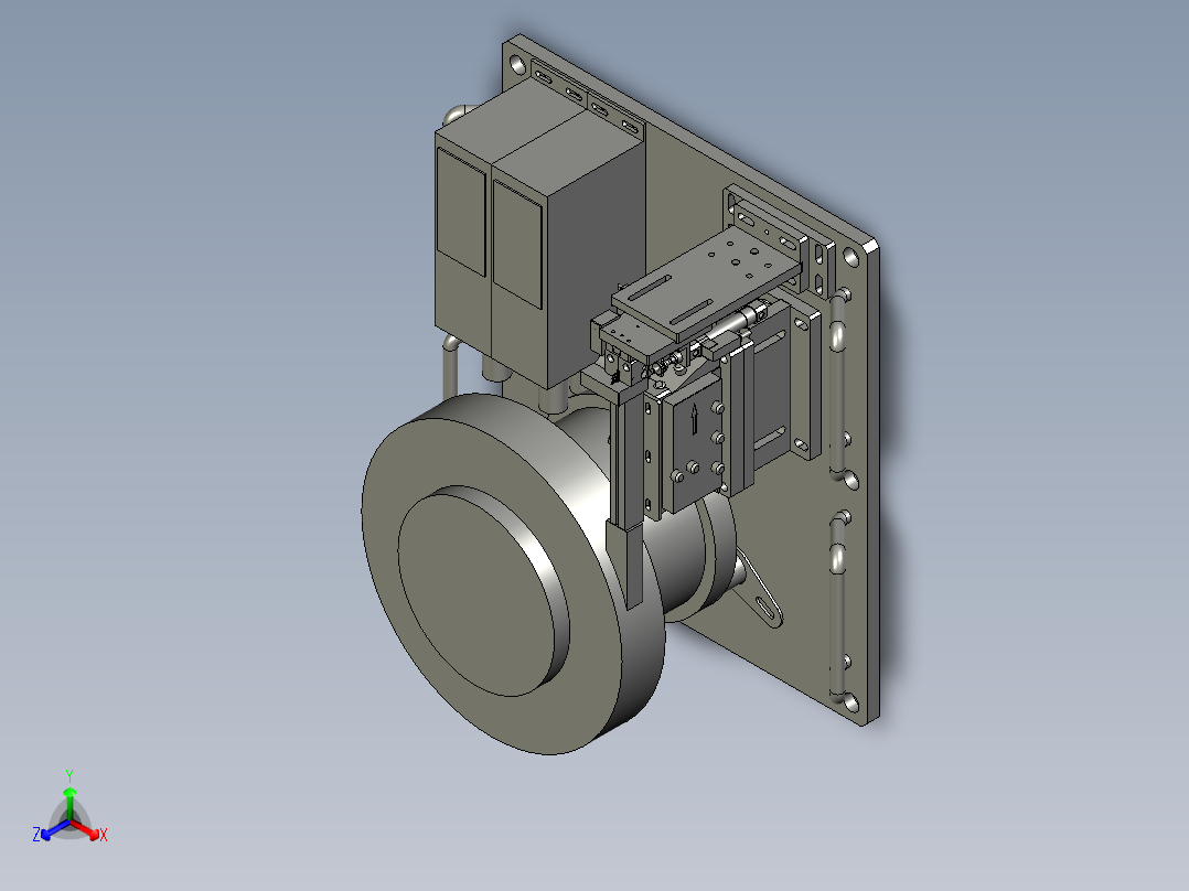 SPR-M15031-D02连接器3PIN振动盘上料正等轴测图