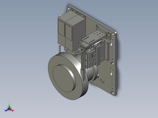 SPR-M15031-D02连接器3PIN振动盘上料正等轴测缩略图
