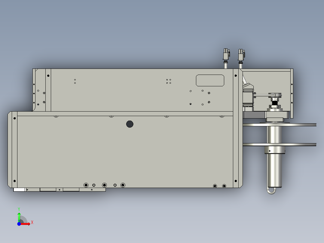 出标机构1装配前视图