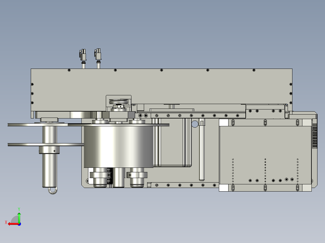 出标机构1装配后视图