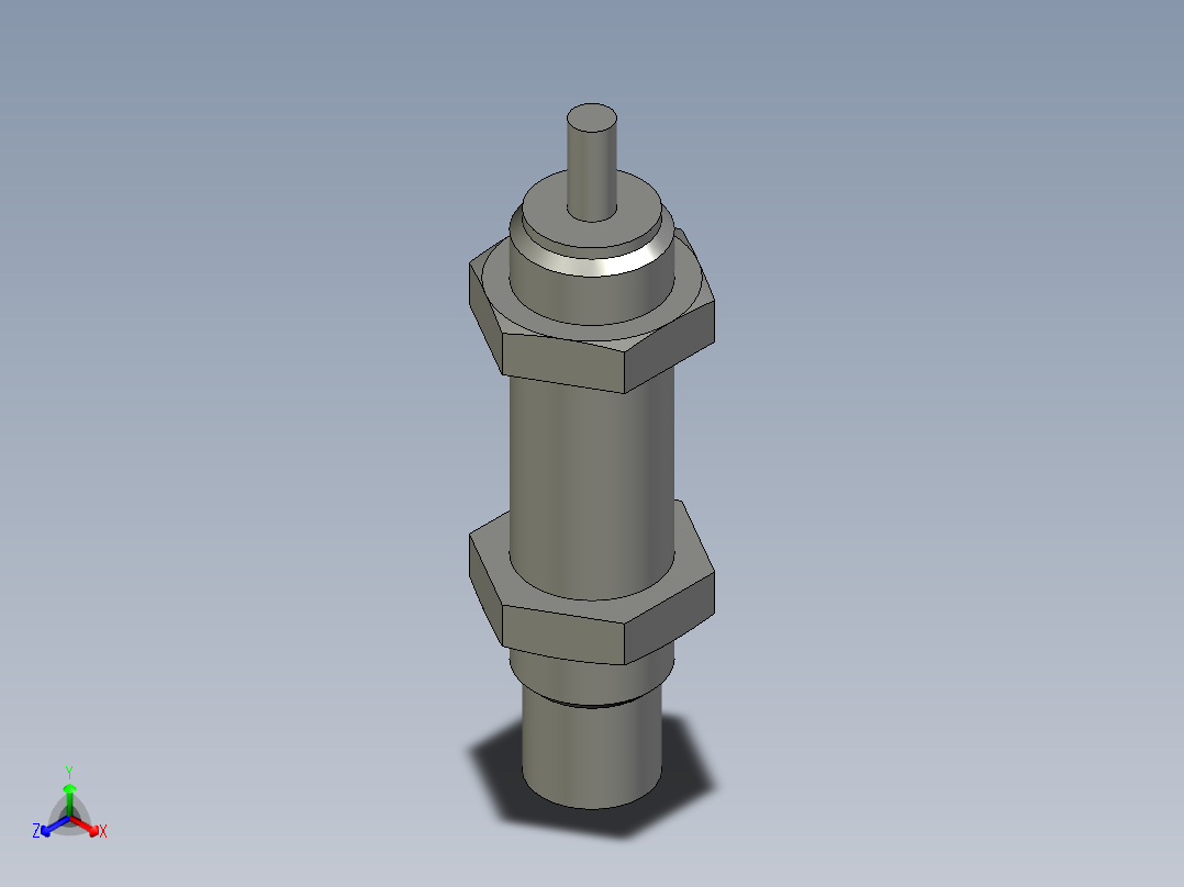 气缸自动化装配生产设备设计-MAKS0604B正等轴测图