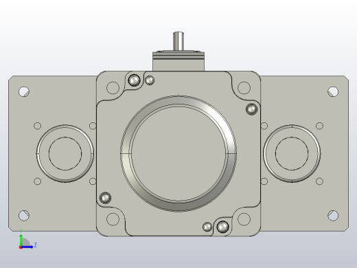 伺服电缸SOE63-L10-C-S450-D-FG-P75-D3左视缩略图
