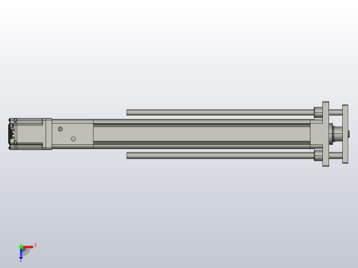 伺服电缸SOE63-L10-C-S450-D-FG-P75-D3俯视缩略图