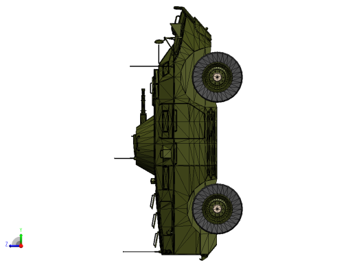 轮式装甲车右视缩略图