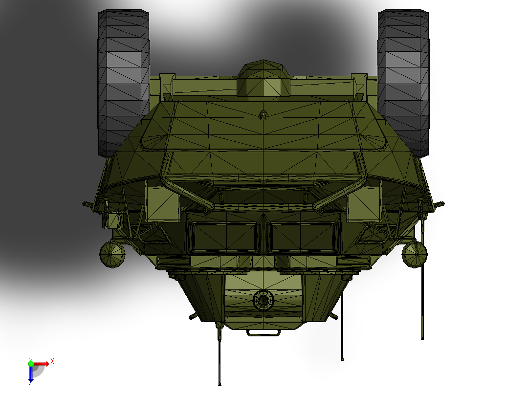 轮式装甲车俯视图