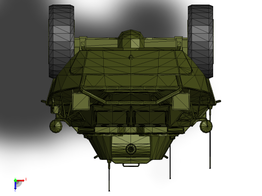 轮式装甲车俯视缩略图