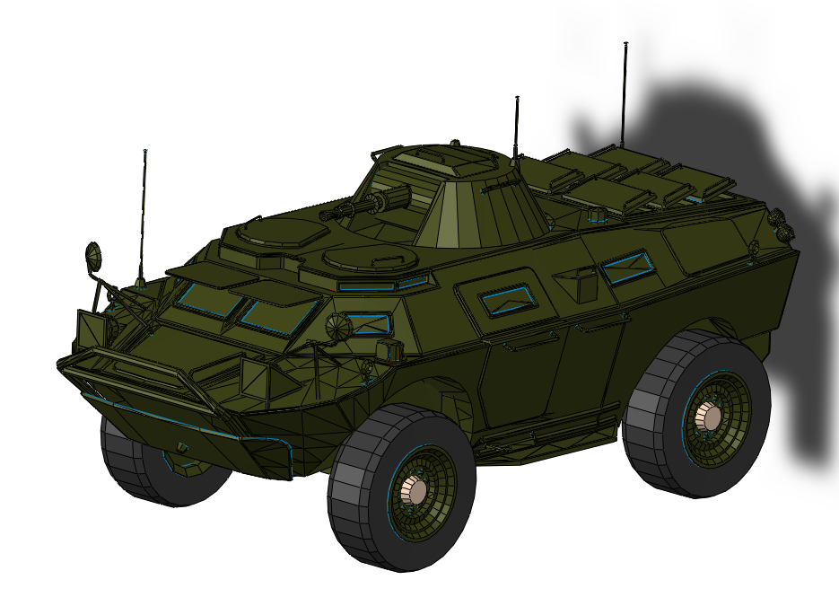 轮式装甲车