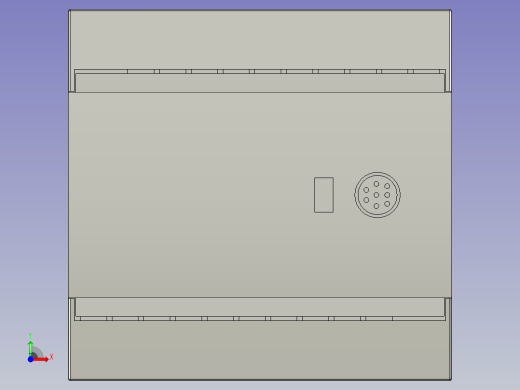 PLC主机汇川H1U-1410MR-XP前视缩略图