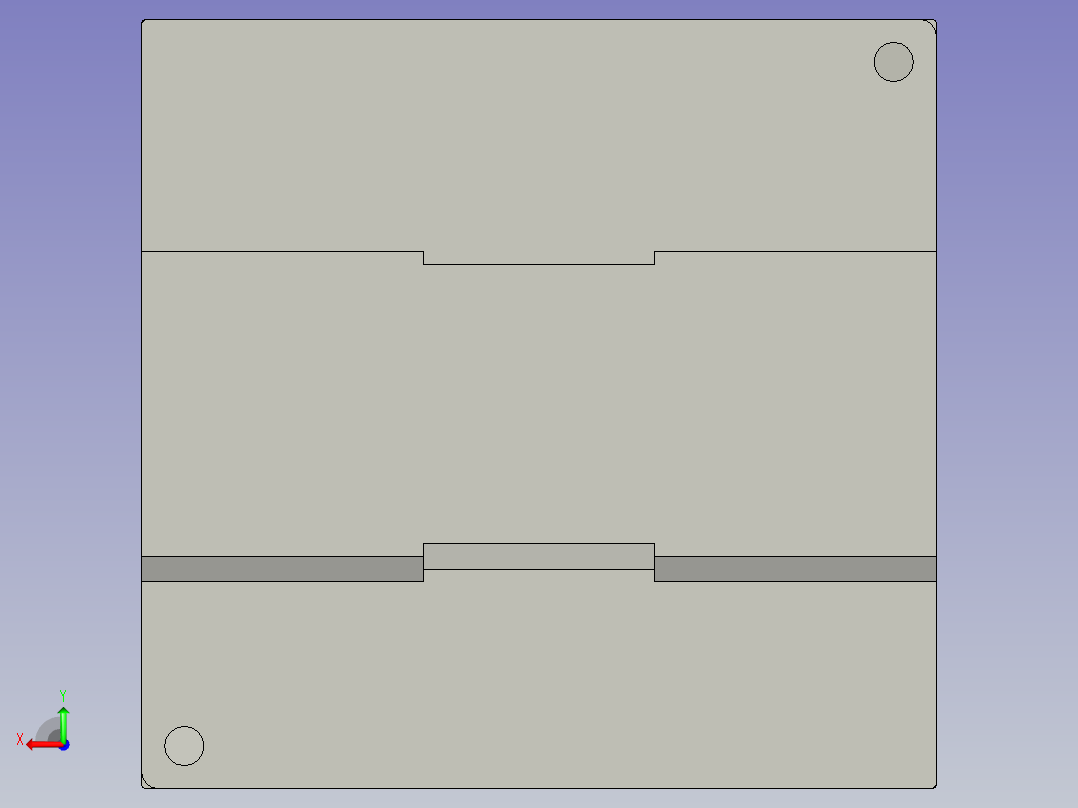 PLC主机汇川H1U-1410MR-XP后视图