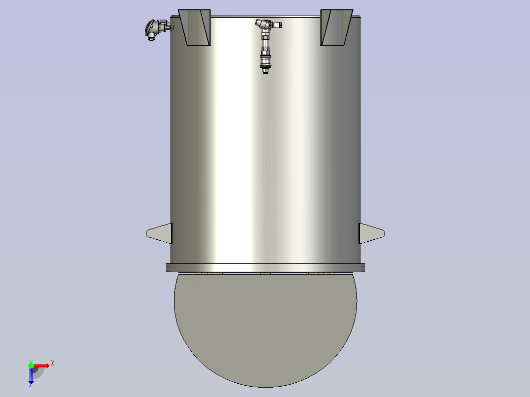 32DE-G02-11石蜡预熔罐俯视图