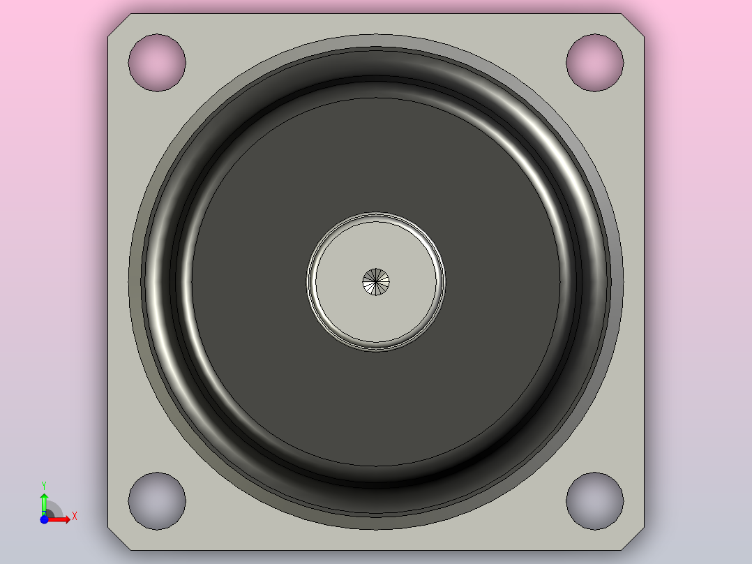 带制动器的行星齿轮电机HK-KT13BG1，齿轮比i=5前视图