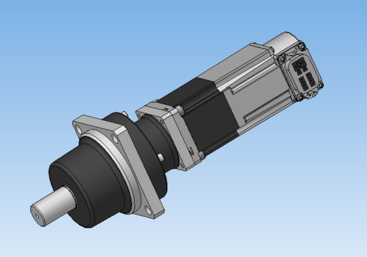 带制动器的行星齿轮电机HK-KT13BG1，齿轮比i=5缩略图