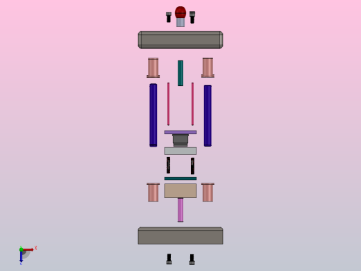 17 冲压模具 (88)俯视缩略图