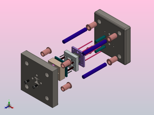 17 冲压模具 (88)正等轴测缩略图