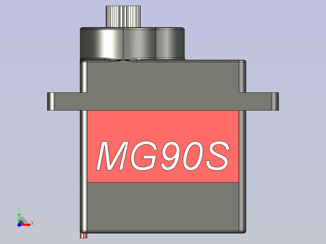 A0004956-MG90S微型伺服电机舵机前视图