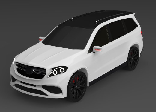奔驰SUV catia缩略图