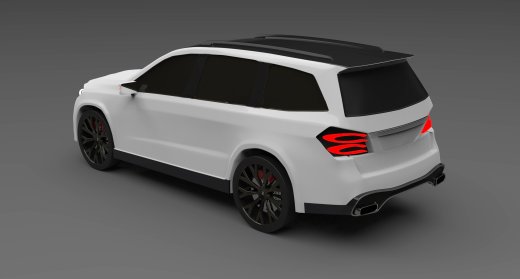奔驰SUV catia缩略图