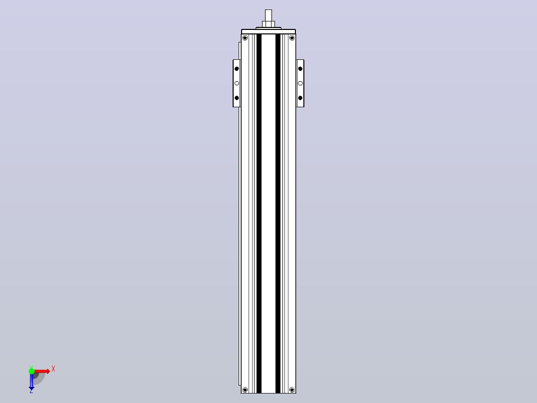 钢基模组TPA-KNR-8610C-540A1-M-H0S0俯视图