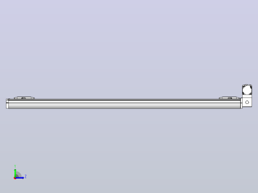 皮带直线轴双滑块型TPA-GCBS-80-P60-L600-RU-M20-N3左视缩略图