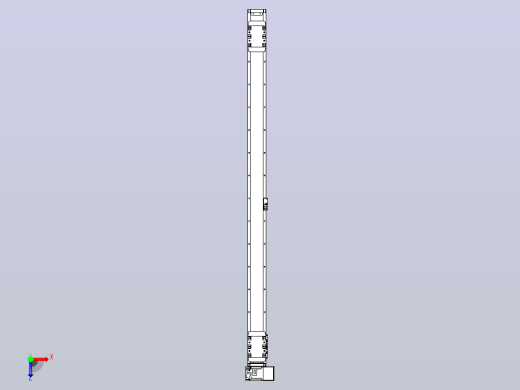 皮带直线轴双滑块型TPA-GCBS-80-P60-L600-RU-M20-N3俯视缩略图