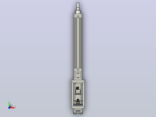 轻载电动缸TPA-ESR40-1210C-L200-M-CB-W-P40-C3前视缩略图