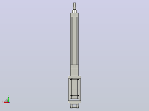 轻载电动缸TPA-ESR40-1210C-L200-M-CB-W-P40-C3后视缩略图