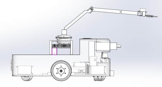 智能物料搬运小车三维+CAD+说明书缩略图