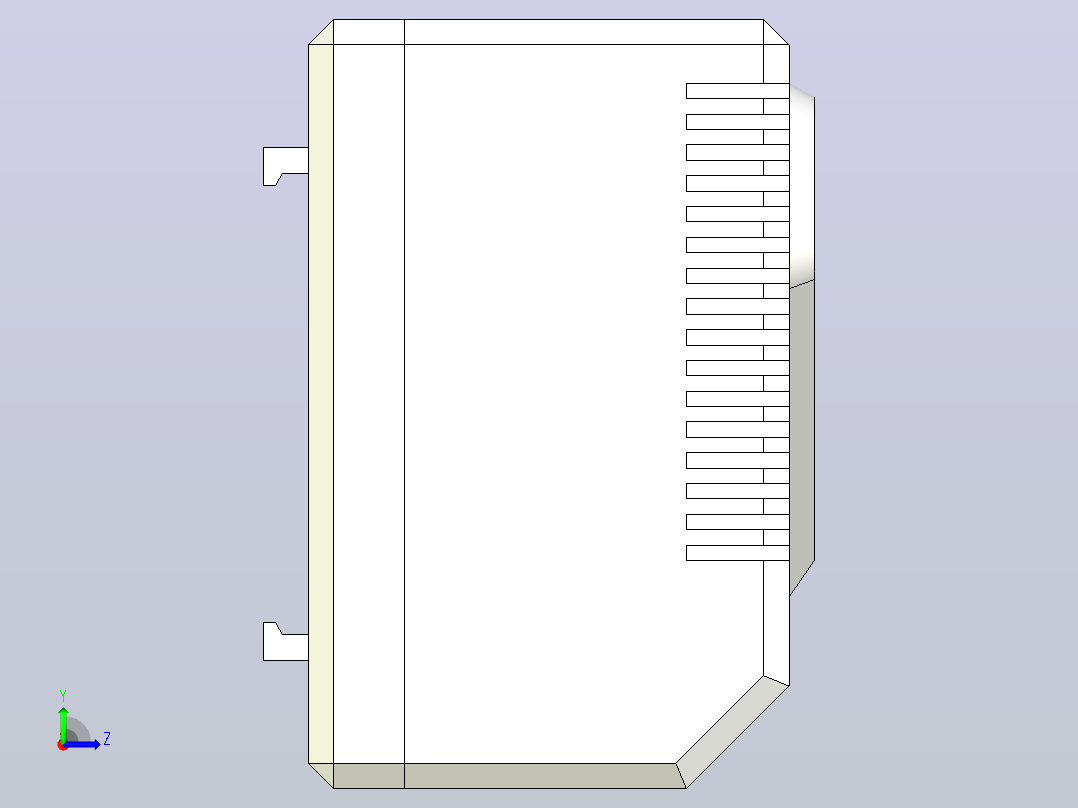 TXO011 TXS011温控器[TXS011]左视图